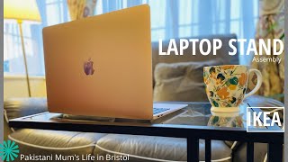 IKEA VITTSJO Laptop Table Assembly Instructions [upl. by Derraj]