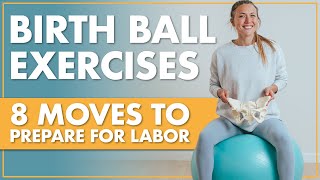 Best BIRTH BALL Techniques to Prepare For Labor  Induce Labor Naturally [upl. by Red]