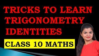 Tricks to Easily Learn Trigonometry Identities Class 10 Maths NCERT MathsTeacher [upl. by Fogarty398]