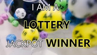 I am a lottery jackpot winner Affirmations Motivational Video Winning Meditation [upl. by Josh990]