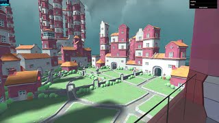 Townscaper First Person Exploration Threescaper and Building in Your Web Browser [upl. by Eiduam]