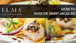 Geste de cuisine  snacker des Noix de St Jacques [upl. by Sldney231]