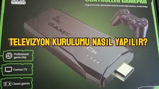 ATARI OYUNLARI 24G WIRELESS CONTROLLER GAMEPAD TELEVİZYON KURULUMU NASIL YAPILIR [upl. by Mukul]