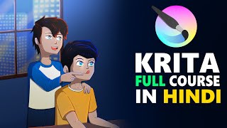 Krita Full Course in Hindi Ft RemyBlaze [upl. by Mcarthur]