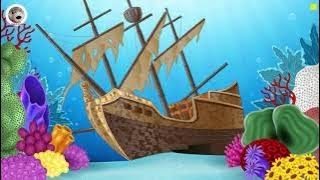 Shipwreck Song A Boat Popular Songs In English For Kids [upl. by Enileuqkcaj986]