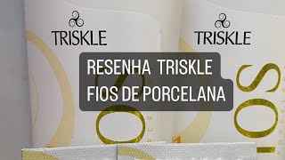 TRISKLE FIOS DE PORCELANA  RESSUREIÇÃO CAPILAR 💛 [upl. by Sirtimed]