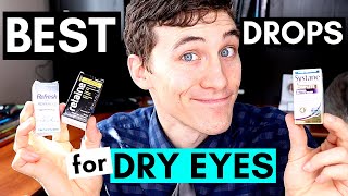 Best Dry Eye Drops  My Top 3 Artificial Tears Eye Drops [upl. by Luther249]