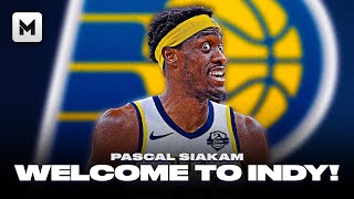 PASCAL SIAKAM WELCOME TO THE PACERS 🏁🏁 [upl. by Harmonie]