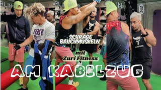 35 produktive Übungen für die schrägen Bauchmuskeln am Kabelzug  von und mit ZuriFitness 💪🤙 [upl. by Nigam]