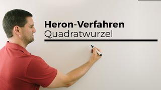 HeronVerfahren Quadratwurzel bestimmen  Mathe by Daniel Jung [upl. by Ynffit]