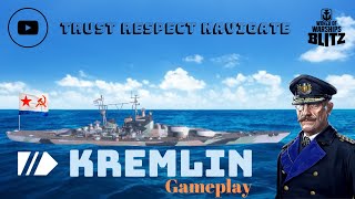 Wows Blitz • Kremlin 🇷🇺  Solo [upl. by Acinomad]