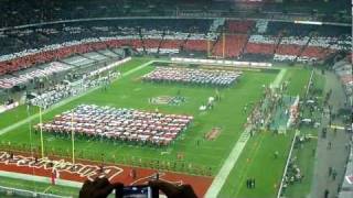 Noah Stewart performing American National Anthem at Wembley NFL 2011 [upl. by Kenimod]