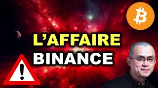 EXPLICATIONS SUR LAFFAIRE BINANCE EN COURS  ACTU CRYPTO MONNAIES [upl. by Ruel]