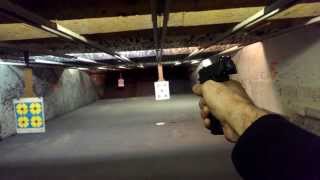 Walther PPQ 5quot 9mm  At the range [upl. by Enelyak]