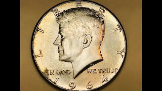 1964 156000 Kennedy Half Dollar [upl. by Eneluqcaj]