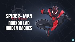 SpiderMan Miles Morales  Roxxon Lab Underground Cache Locations [upl. by Sherurd]