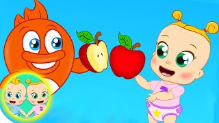 Half amp Whole NEW song  Happy Baby Songs Nursery Rhymes [upl. by Odlonyer421]