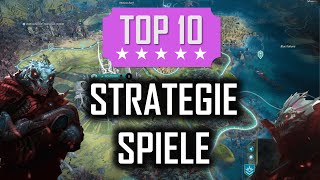 TOP 10 der besten Strategiespiele  Echtzeitstrategie amp Rundenstrategie für PC [upl. by Ayahsey]