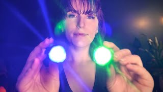 ASMR Peripheral Only Light Triggers  bright lights focus instructions [upl. by Amarillis]