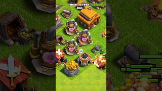 The Wrost nightmare for lower th players ll Clash of clans ll shorts clashofclans coc [upl. by Sitruc]