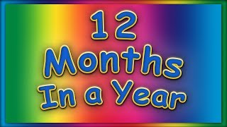 Months of the Year Song  ABC Baby Songs  Learn Months of Year [upl. by Mitinger830]