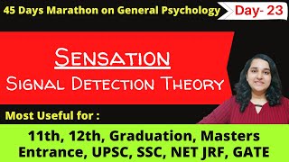 Theory of Signal Detection [upl. by Yeslaehc]