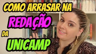 Como arrasar na redação da Unicamp [upl. by Dotson]