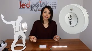 Sincronizzazione Telecomando Tondo con Dimmer per Strisce Led  LedPoint [upl. by Nadroj]