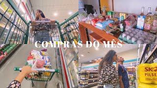 COMPRAS DO MÊS para CASAL morando em ILHABELA  VALOR TOTAL 😱 [upl. by Sarena]