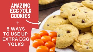 a musttry egg yolk cookies and 5 more recipe ideas to make with leftover egg yolks [upl. by Braunstein]