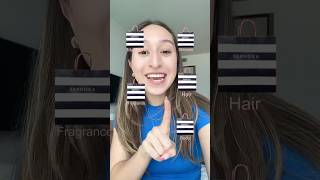 SEPHORA CHALLENGE now I KNOW what to GET✨🎀🤍🛍️ [upl. by Bolte]