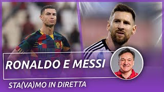 Leterna lotta Ronaldo e Messi  STAVAMO IN DIRETTA  Fabio Caressa [upl. by Pillihpnhoj]