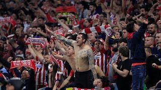 Atletico Madrid UEFA Avrupa Ligi Kupasının coşkusunu yaşıyor [upl. by Stargell]