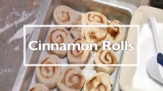 Cinnamon Rolls [upl. by Akitahs]