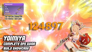 Yoimiya Build and Guide Main DPS  Genshin Impact [upl. by Yarased]