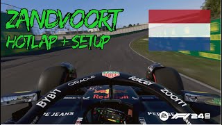 F1 24 ZANDVOORT HOTLAP  SETUP  108816  NO ASSISTS [upl. by Iphigenia858]