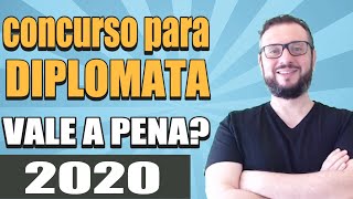 O CONCURSO PARA DIPLOMATA VALE A PENA Veja como estudar para o Concurso de Diplomata CACD [upl. by Klehm]