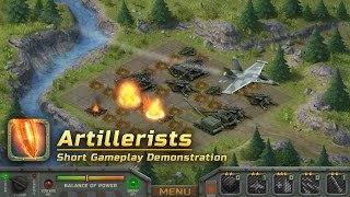 Artillerists  short gameplay demonstration [upl. by Roddy]