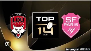 6eme journée de top 14 Lyon vs Stade Français [upl. by Kawasaki]