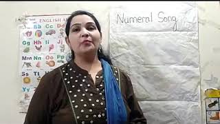 Numeral song Learn how to write numbers [upl. by Annairt]