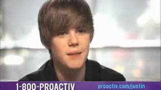 Justin Bieber Proactiv Commercial [upl. by Eiramaliehs]