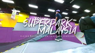 INDOOR SKATEPARK IN MALAYSIA SUPERPARK AVENUE K KL [upl. by Proffitt]