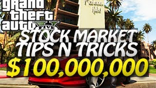 GTA 5  100000000 Stock Market Trick Easy Money Tutorial D [upl. by Refennej336]