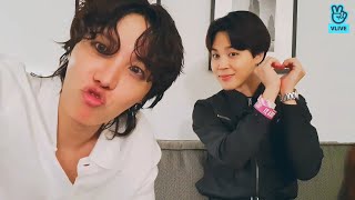 ENG SUB JHOPE amp JIMIN LIVE VLIVE 20220801 JHOPE LOLLAPALOOZA VLIVE [upl. by Khalil168]