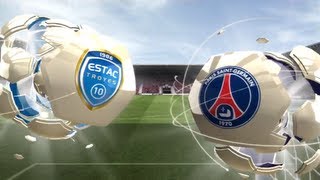 ESTAC Troyes  Paris SaintGermain FIFA 13  Ligue 1 20122013 32ème Journée  CPU Vs CPU [upl. by Inaboy926]