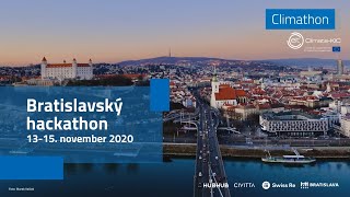 Climathon Bratislava 2020 Kickoff [upl. by Alleynad]