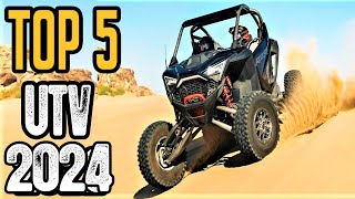 TOP 5 Best Side by Side UTV 2024 Sport amp Utility UTVs [upl. by Notlew819]