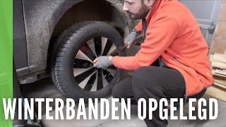 WINTERBANDEN voor Mercedes EQV gemonteerd  helemaal klaar voor de extreme koude dit jaar 🙄 [upl. by Zahc]