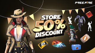 Ramadan Store 50  Discount Event 💥 Ob 44 Update Top Changes Free Fire  Free Fire New Event [upl. by Sauncho]