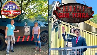 Nemesis SubTerra Has Reopened FIRST RIDE amp Review  Alton Towers [upl. by Ramiah]